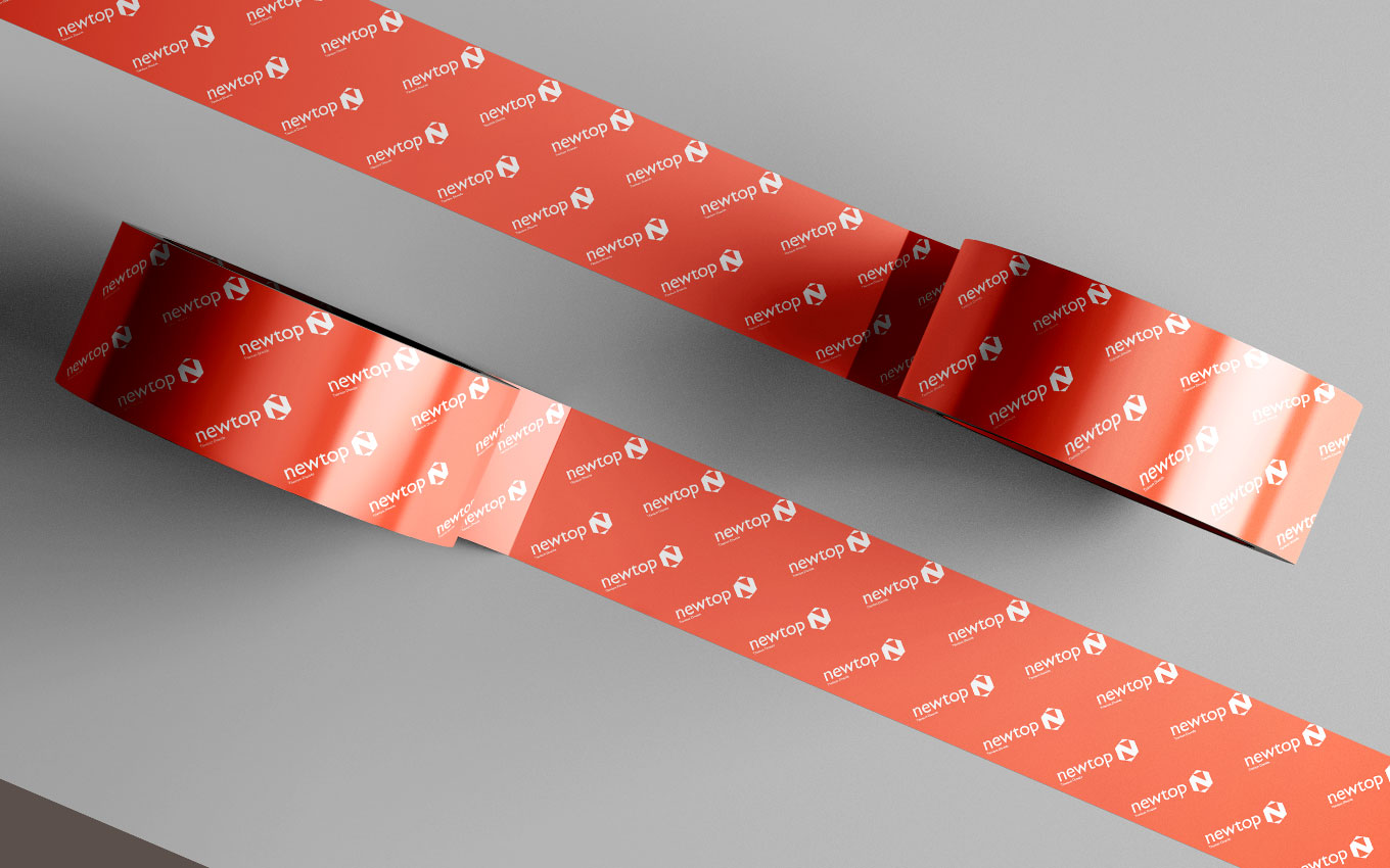 紅色的膠帶設計 紅色的膠帶設計